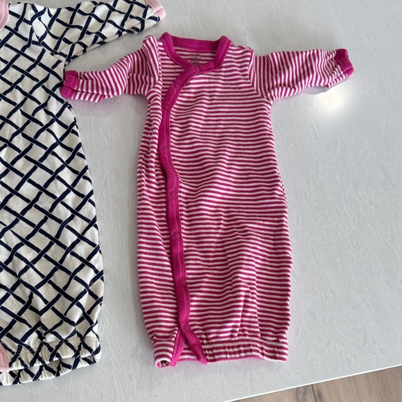 Touched by Nature Organic Cotton Preemie Gowns set of 3 never worn - Picture 5 of 6